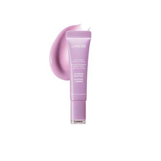 LANEIGE Glaze Craze Tinted Lip Serum: Hydrating Lip Serum for Glossy, Nourished Lips with Plumping Polypeptides
