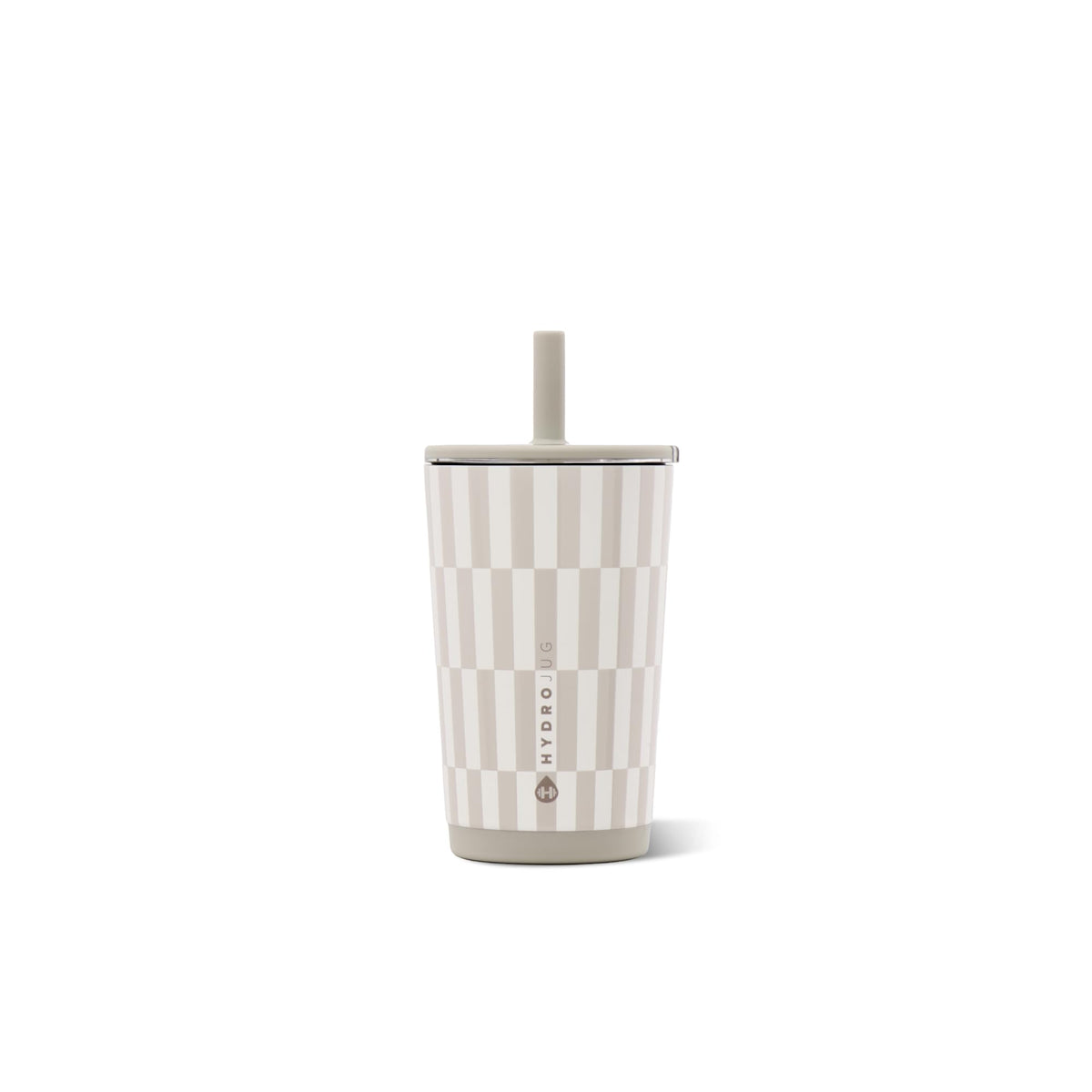 HydroJug Everyday Tumbler 20 oz, Ceramic-Lined Straw Cup, Linen