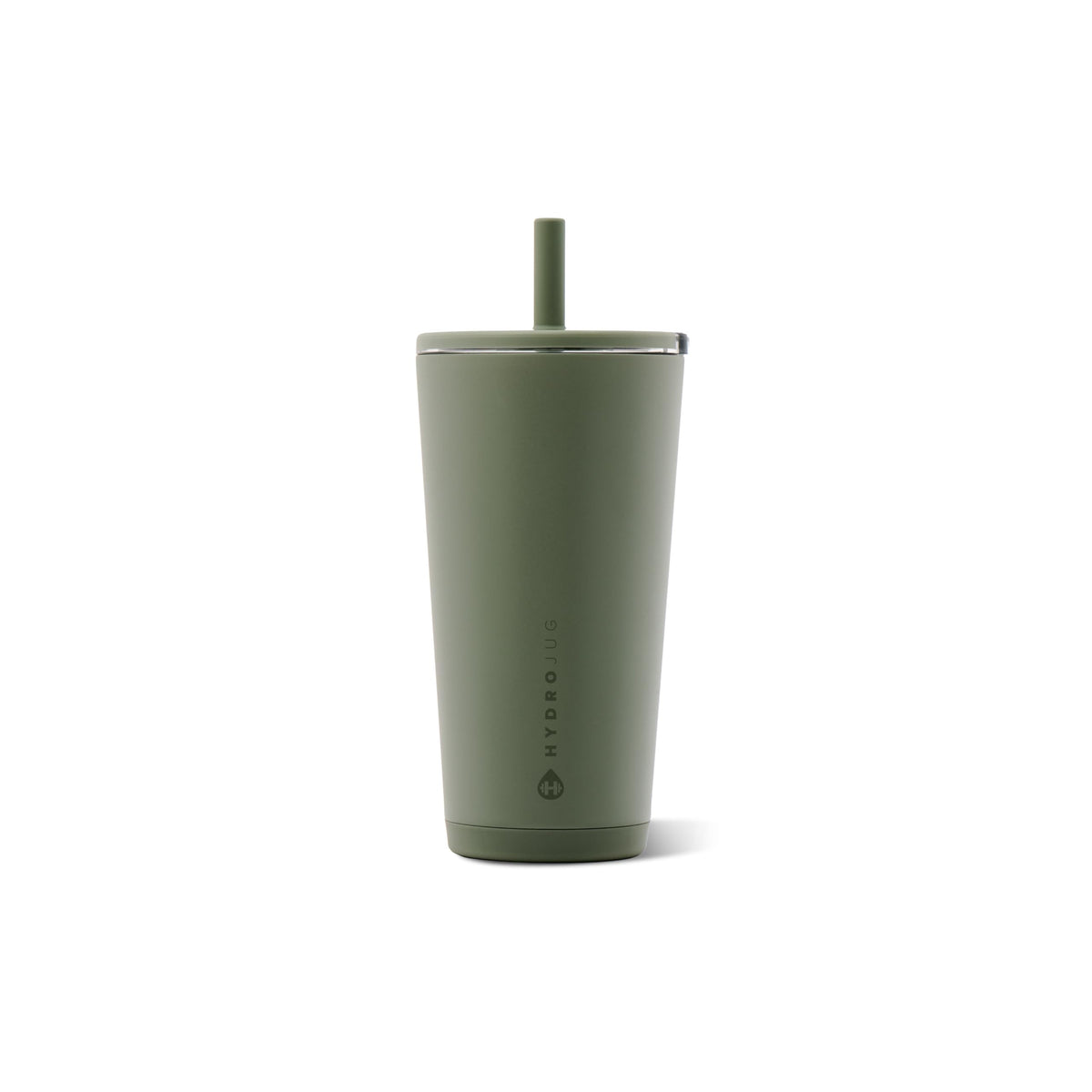 HydroJug Everyday Tumbler 20 oz, Ceramic-Lined Straw Cup, Linen