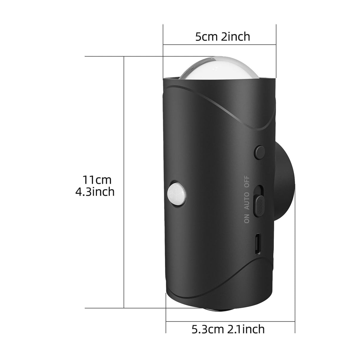 Rechargeable Motion Sensor Light Indoor, Magnetic RGB Wall Sconces 2 Pack
