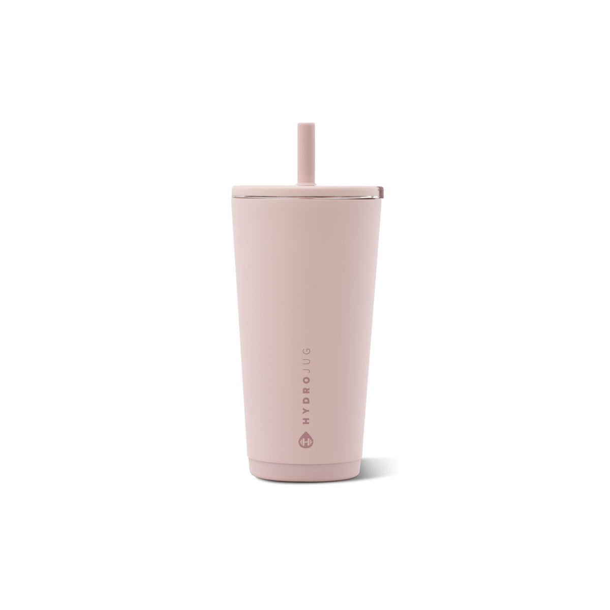 HydroJug Everyday Tumbler 20 oz, Ceramic-Lined Straw Cup, Linen