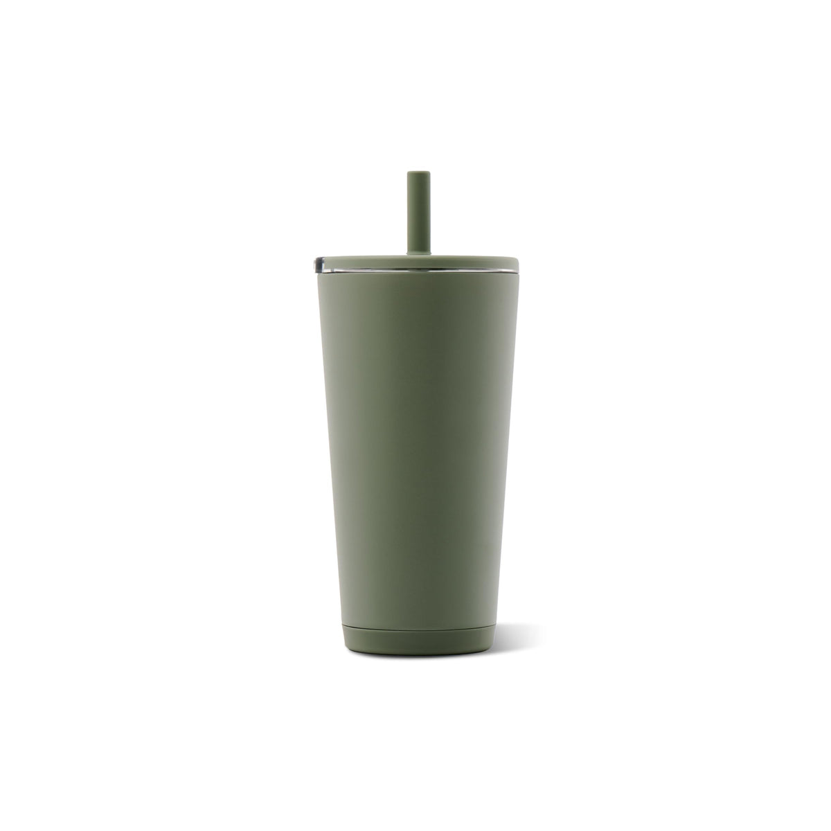 HydroJug Everyday Tumbler 20 oz, Ceramic-Lined Straw Cup, Linen