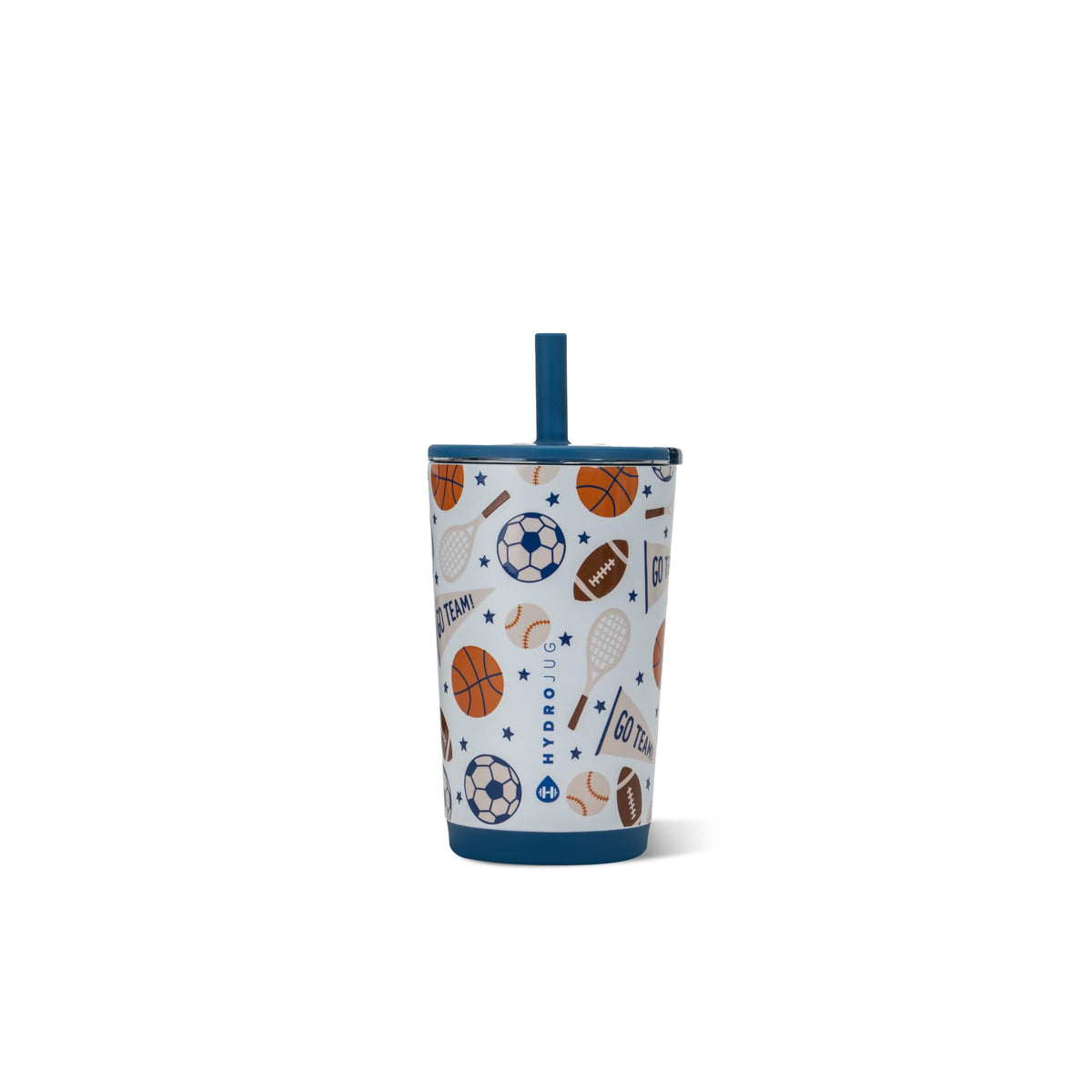 HydroJug Everyday Tumbler 20 oz, Ceramic-Lined Straw Cup, Linen