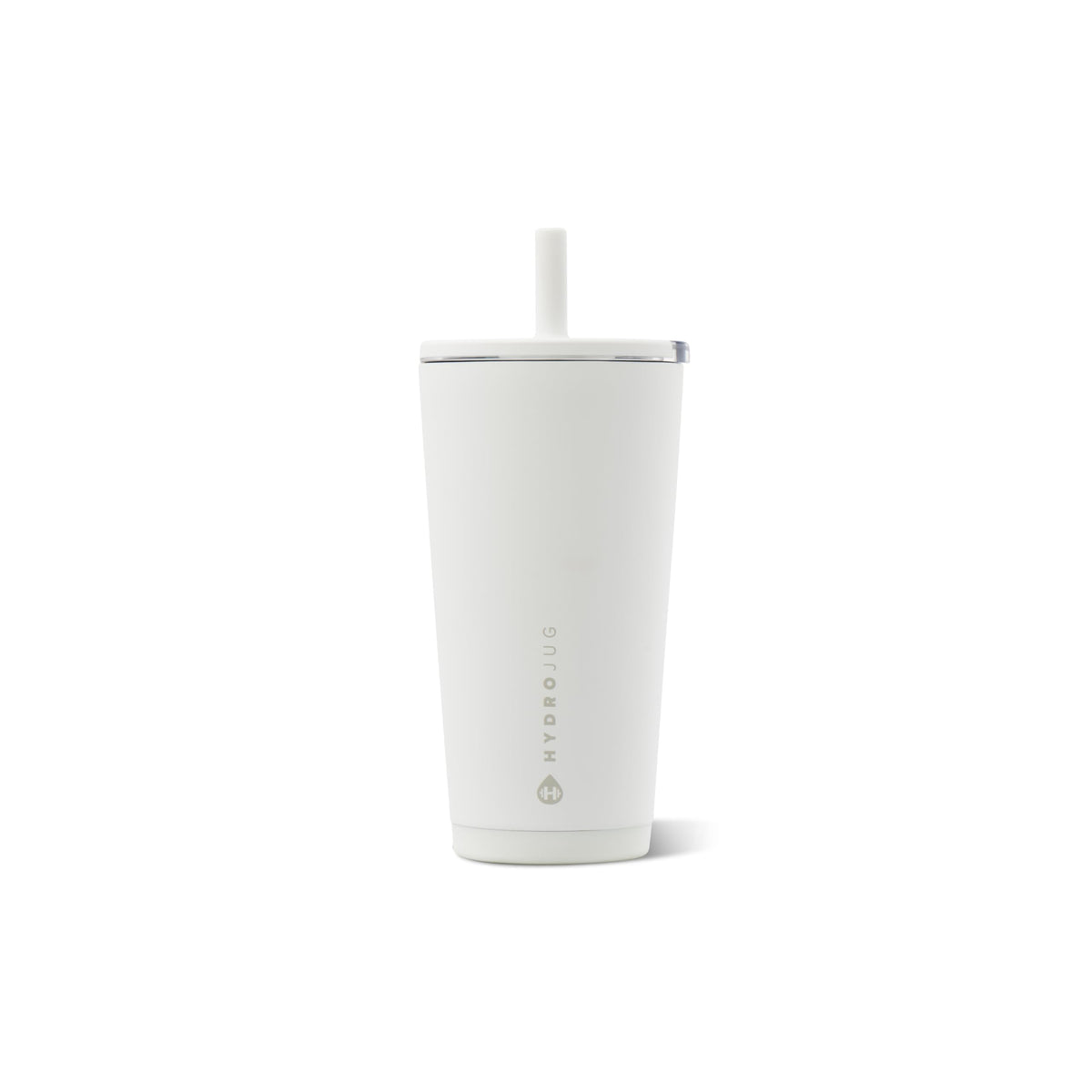 HydroJug Everyday Tumbler 20 oz, Ceramic-Lined Straw Cup, Linen