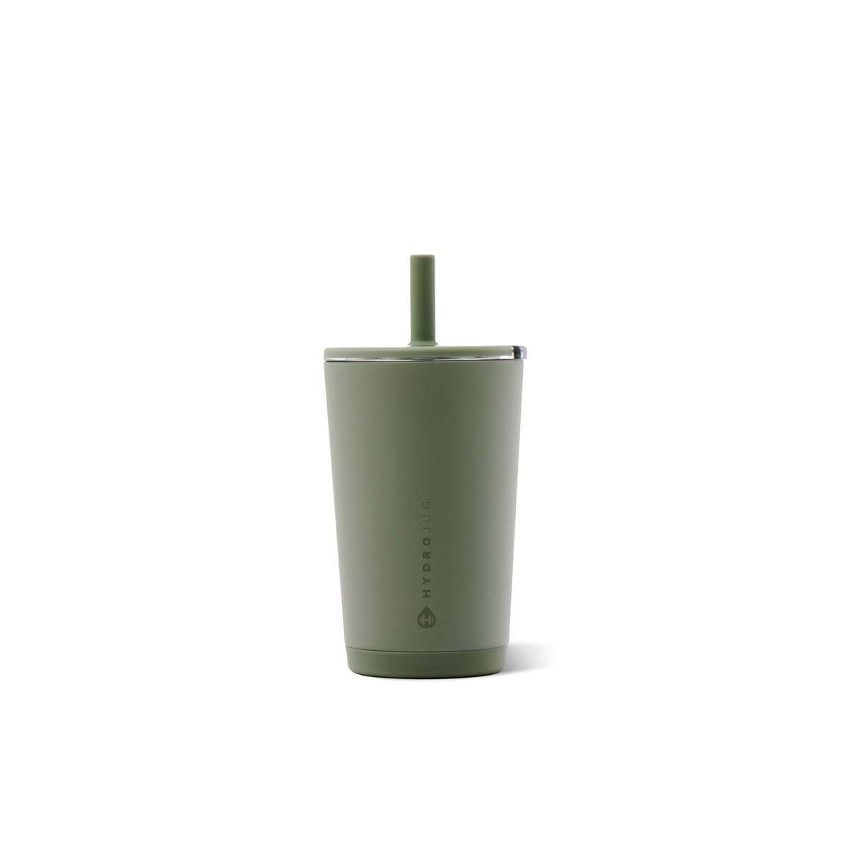 HydroJug Everyday Tumbler 20 oz, Ceramic-Lined Straw Cup, Linen