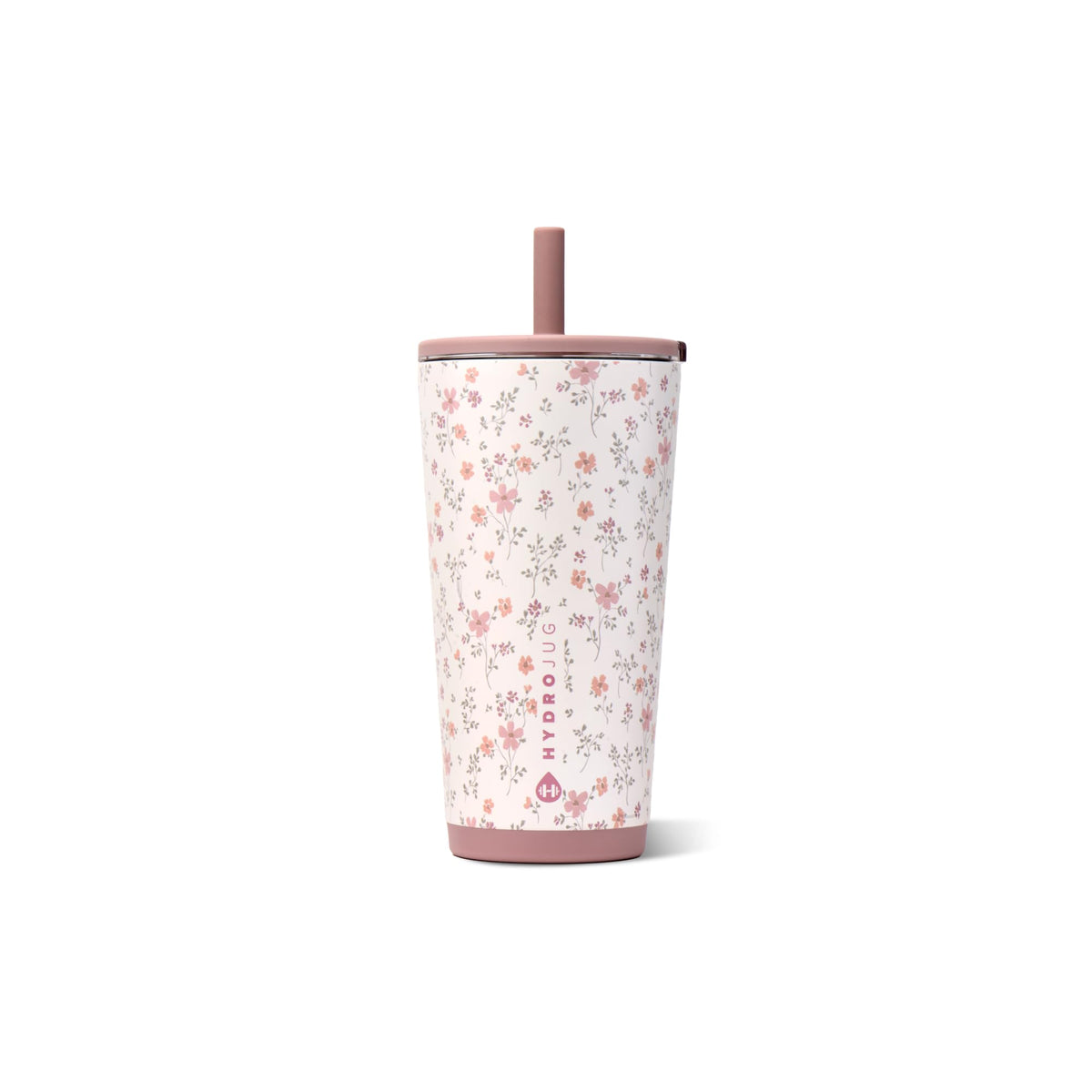 HydroJug Everyday Tumbler 20 oz, Ceramic-Lined Straw Cup, Linen