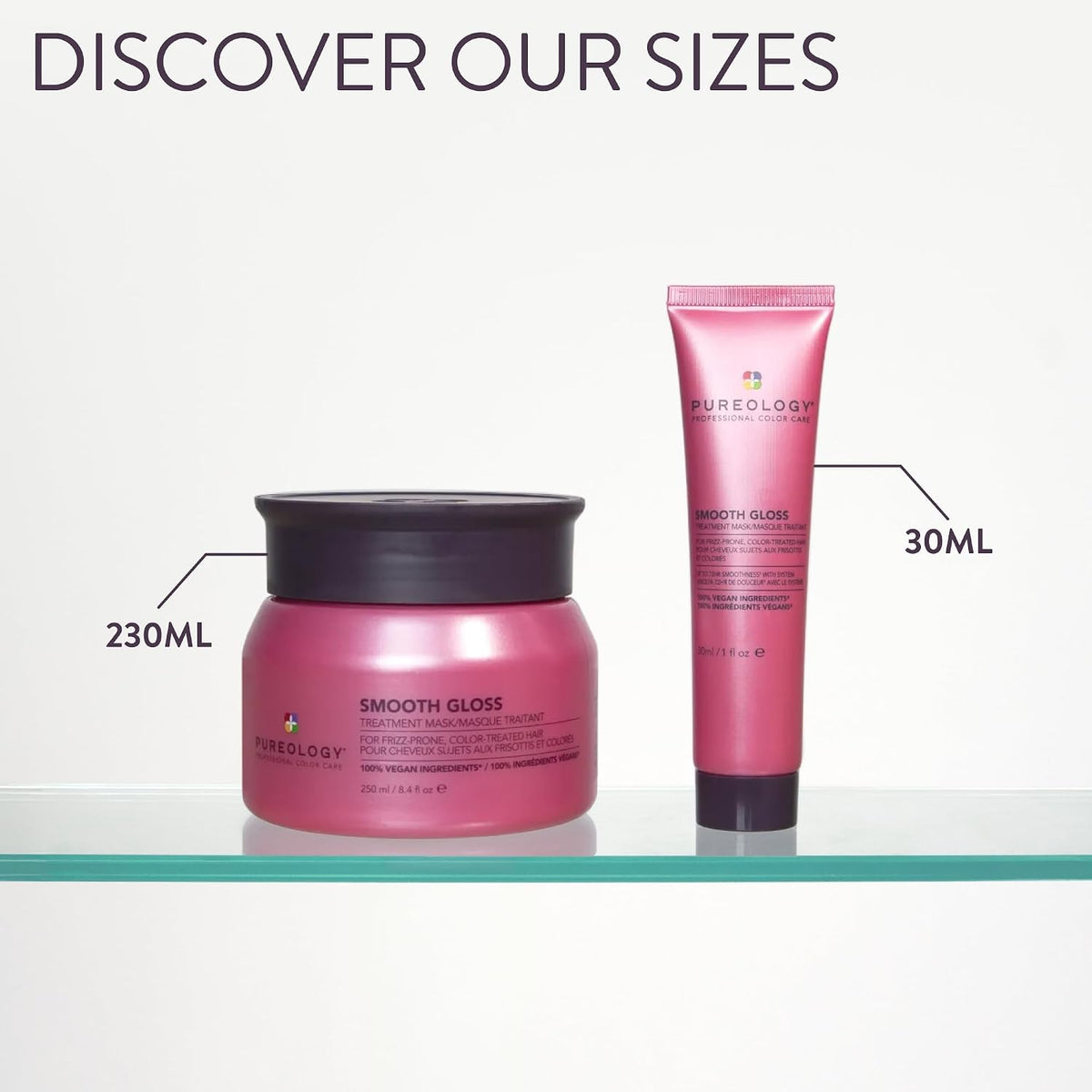 Pureology Smooth Gloss Treatment Mask – For Frizzy Hair