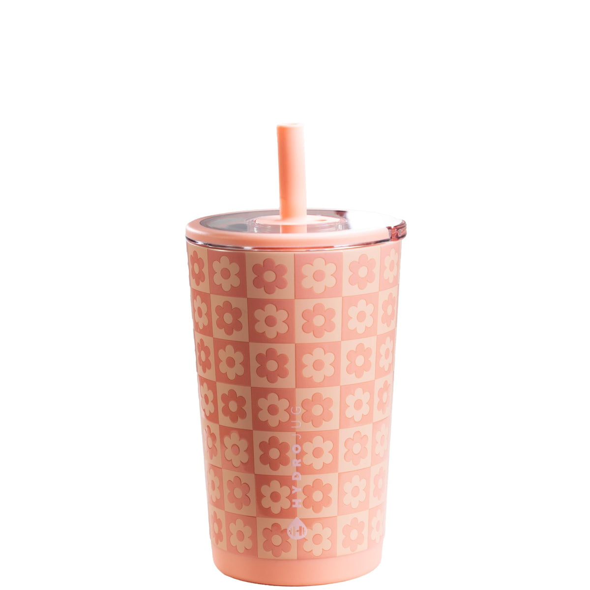 HydroJug Everyday Tumbler 20 oz, Ceramic-Lined Straw Cup, Linen
