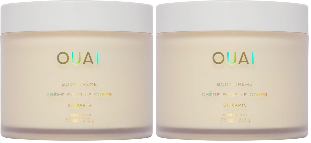 OUAI Body Cream - Hydrating Whipped Body Cream - St. Barts (7.5 oz)