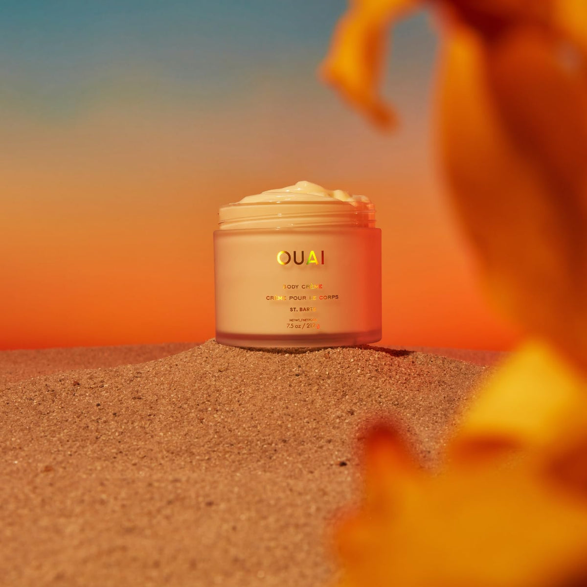 OUAI Body Cream - Hydrating Whipped Body Cream - St. Barts (7.5 oz)