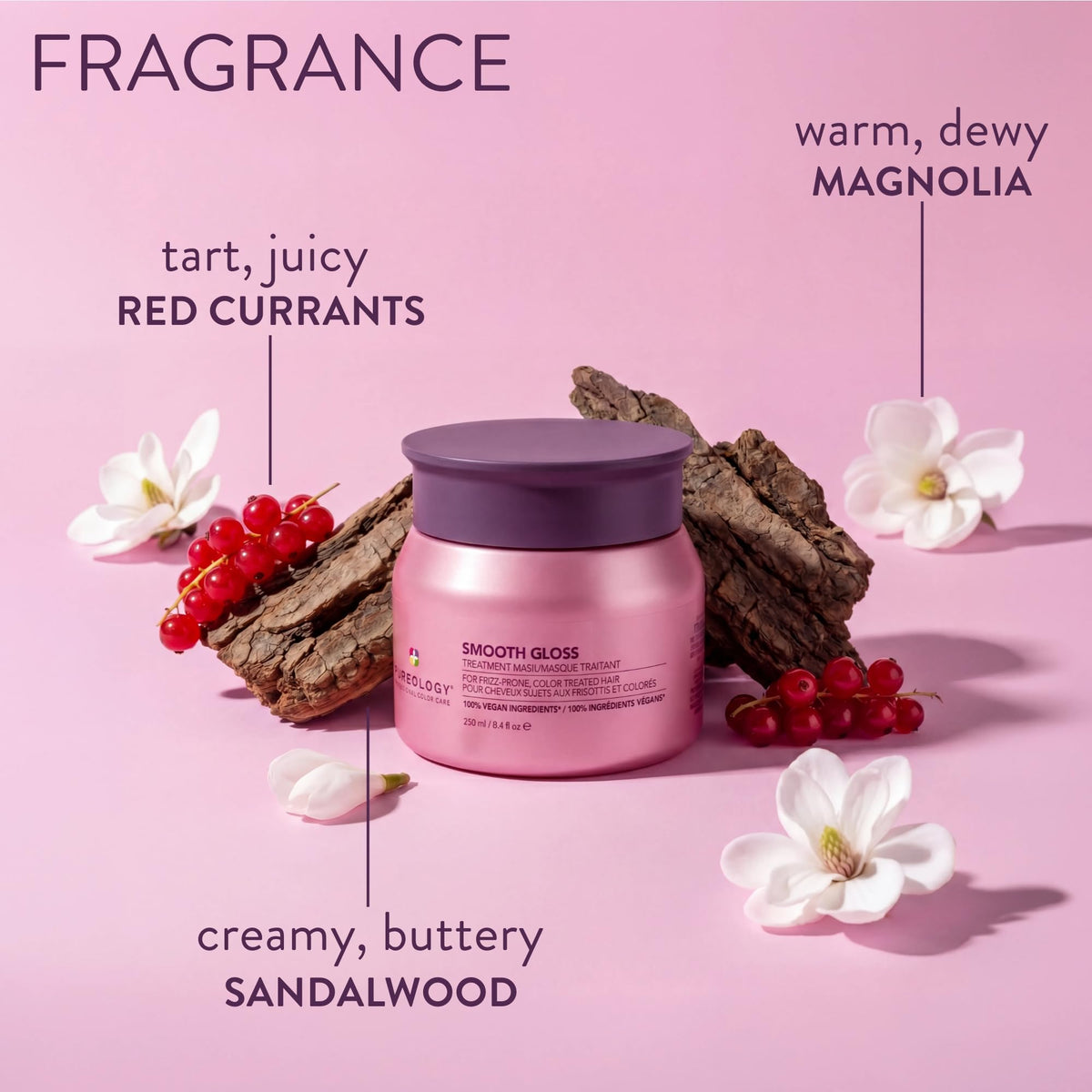 Pureology Smooth Gloss Treatment Mask – For Frizzy Hair