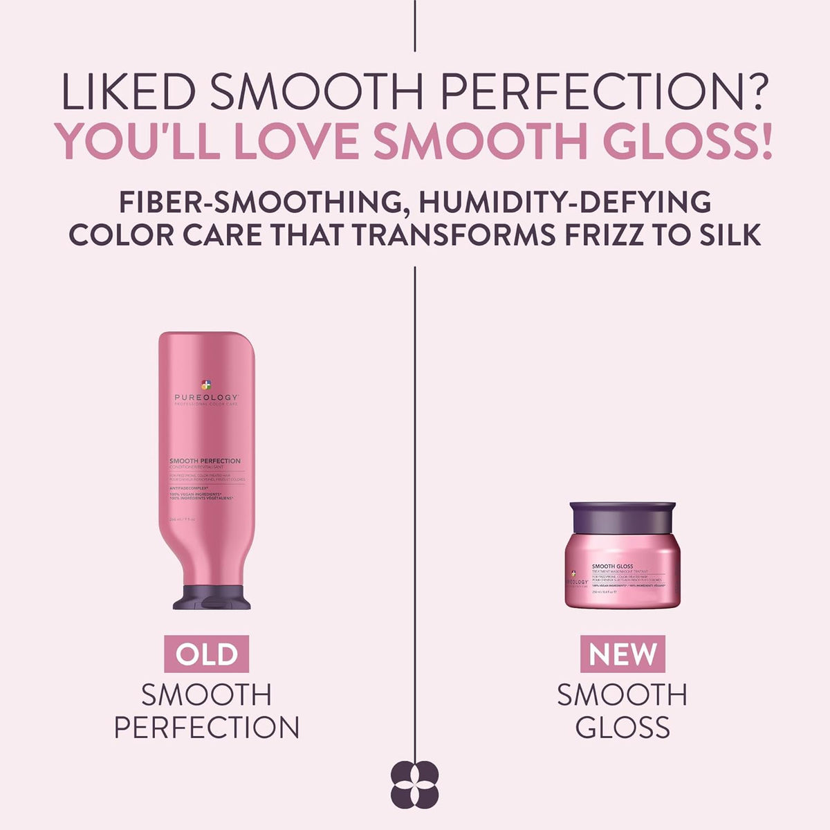 Pureology Smooth Gloss Treatment Mask – For Frizzy Hair