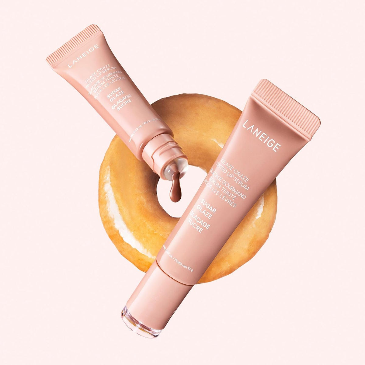 LANEIGE Glaze Craze Tinted Lip Serum: Hydrating Lip Serum for Glossy, Nourished Lips with Plumping Polypeptides