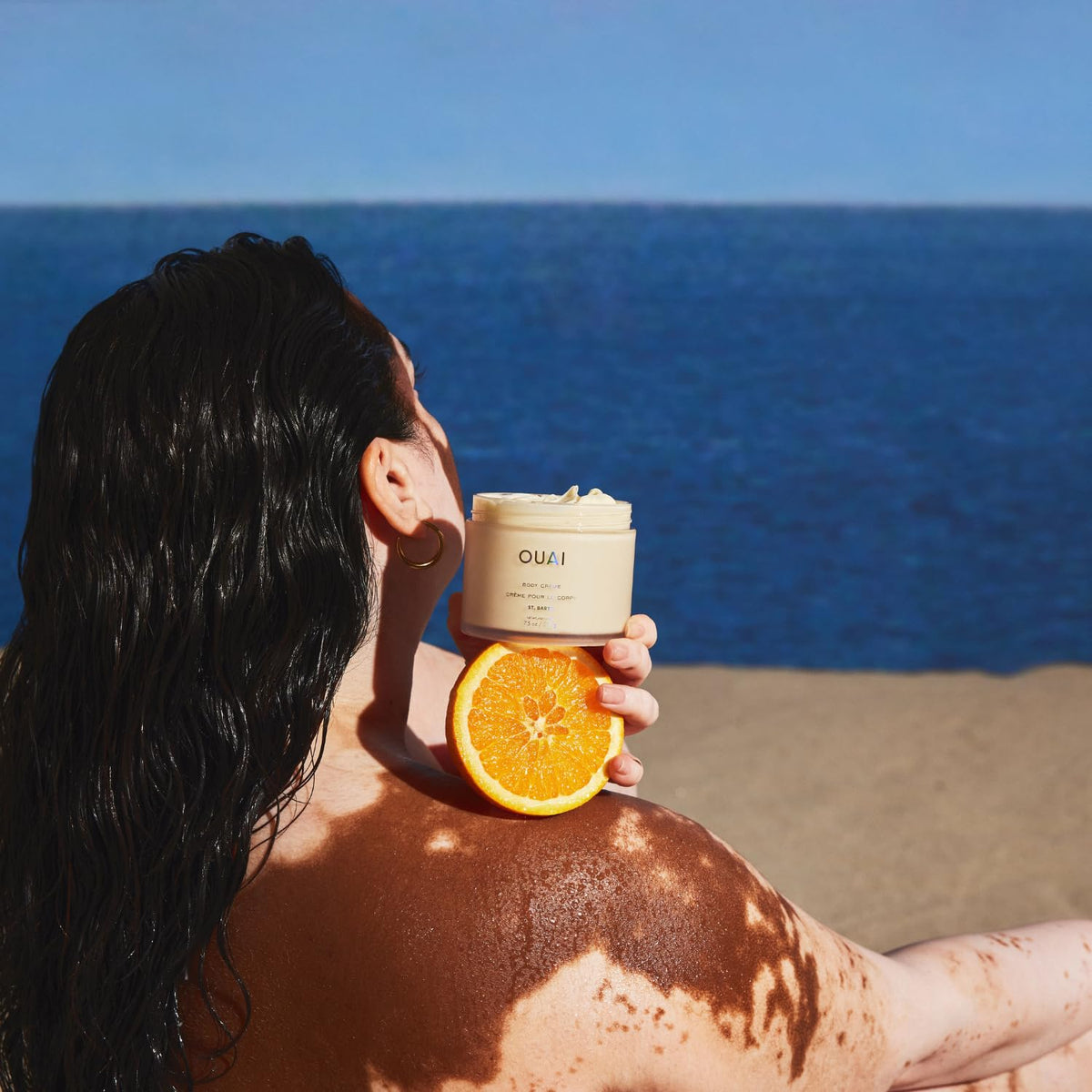 OUAI Body Cream - Hydrating Whipped Body Cream - St. Barts (7.5 oz)