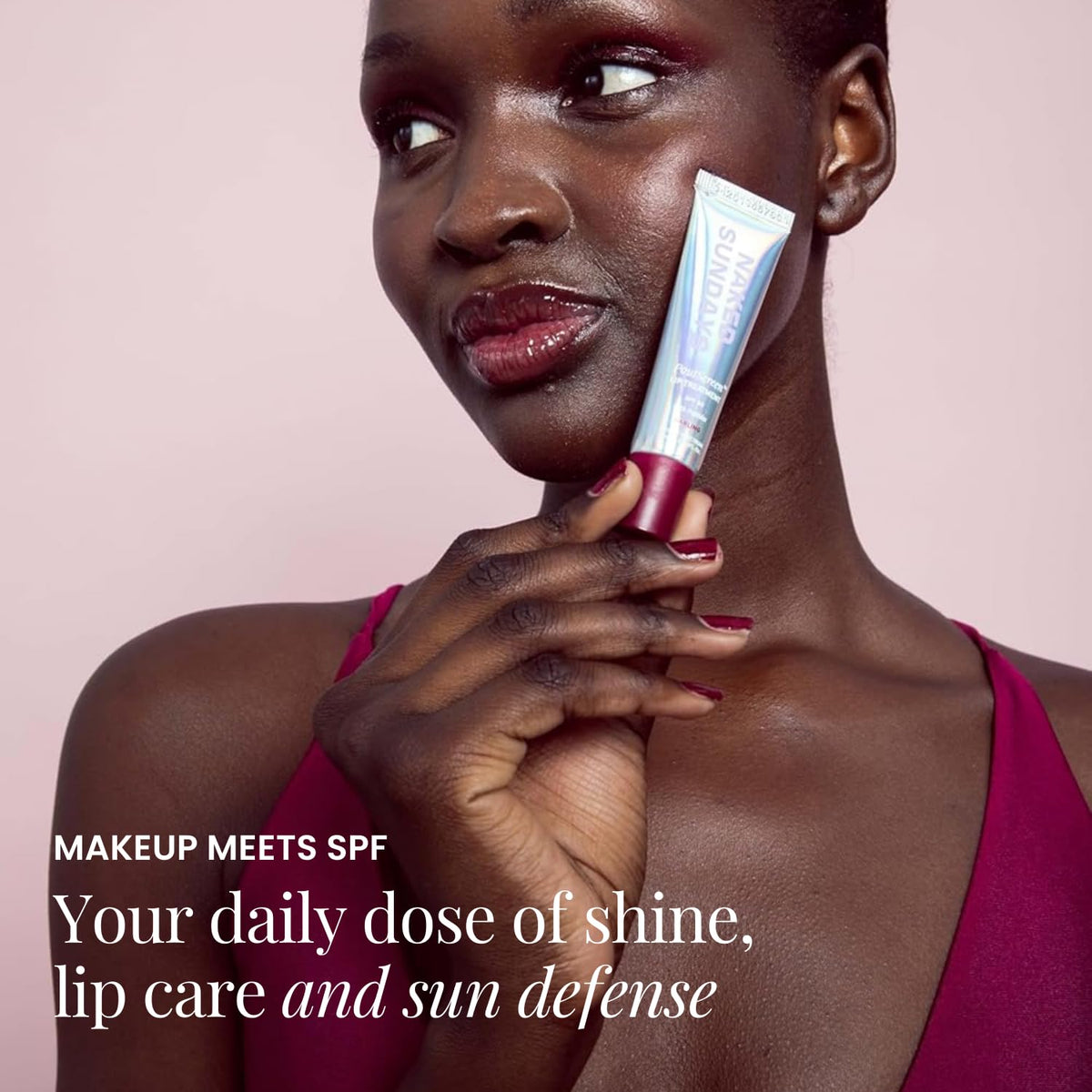 Naked Sundays SPF 50 Tinted Lip Balm, Darling 15ml