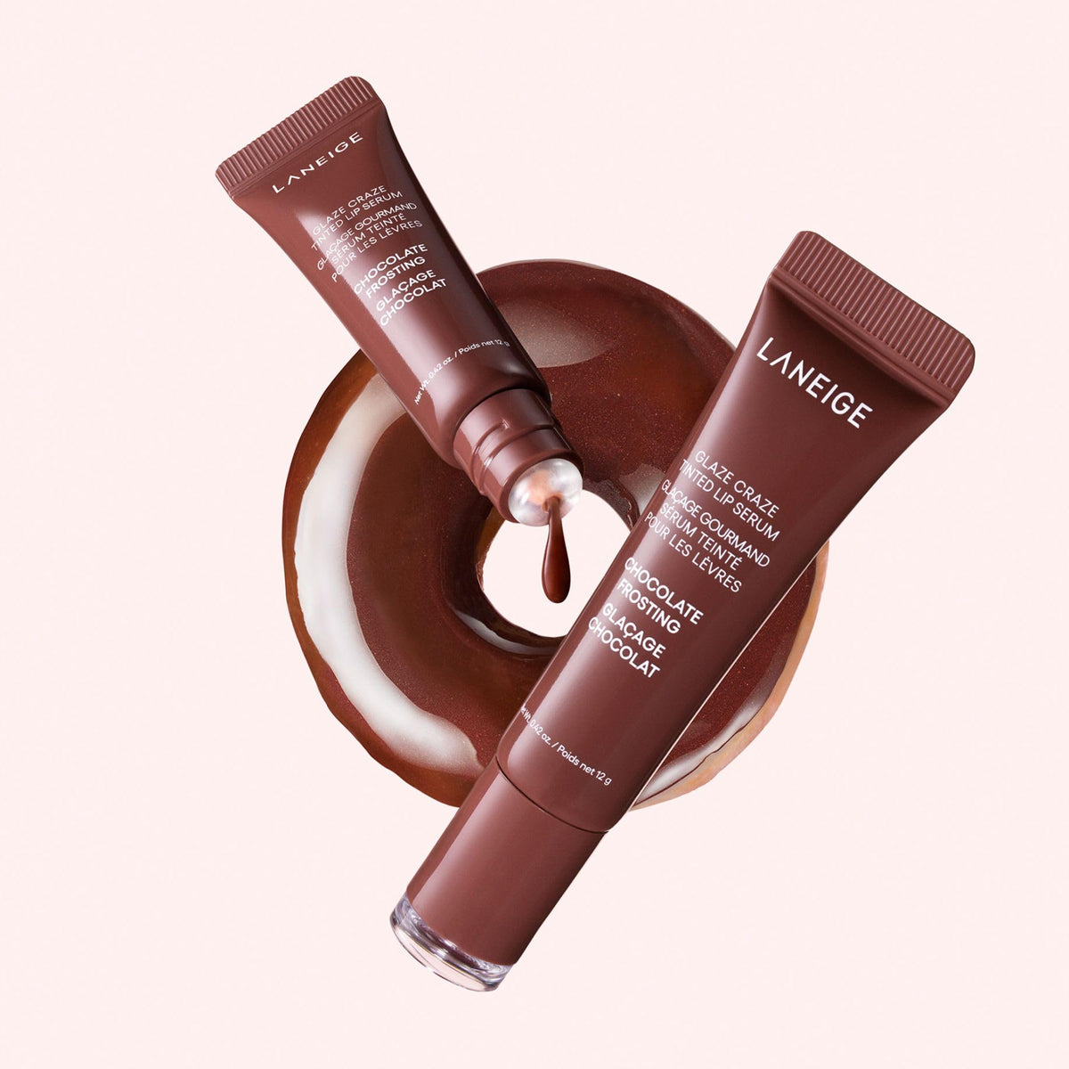 LANEIGE Glaze Craze Tinted Lip Serum: Hydrating Lip Serum for Glossy, Nourished Lips with Plumping Polypeptides
